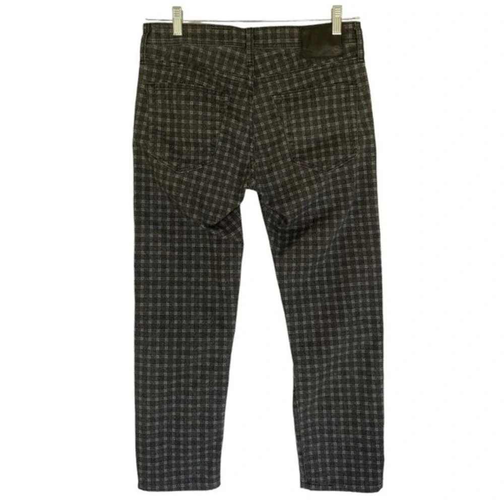 AG Adriano Goldschmied The Tellis Modern Slim Pants Men's Gray Plaid‎ 31X26 - Picture 2 of 8